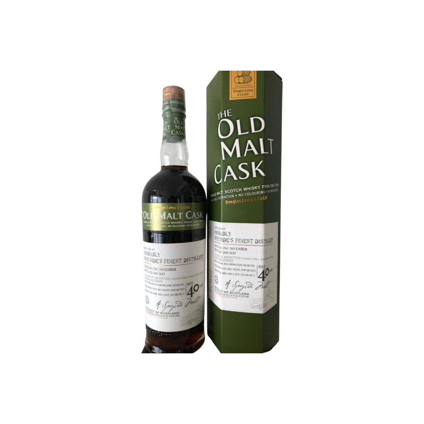 Douglas Laing Old Malt Cask 1967 40 Years Single Malt Whisky 2