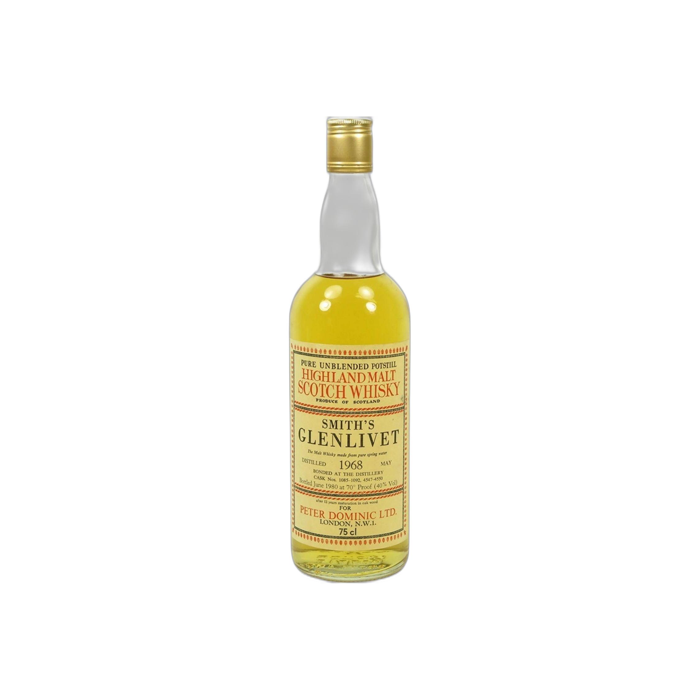 The Glenlivet 1968 12 Years Single Malt Whisky