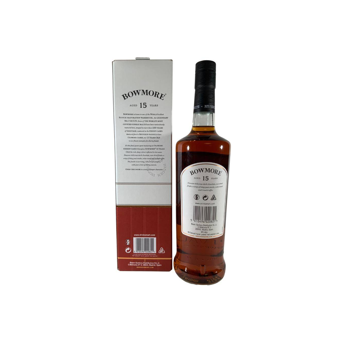 Bowmore 15 Years Single Malt Whisky 3