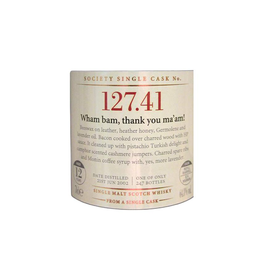 The Scotch Malt Whisky Society 2002 12 Years Single Malt Whisky 2