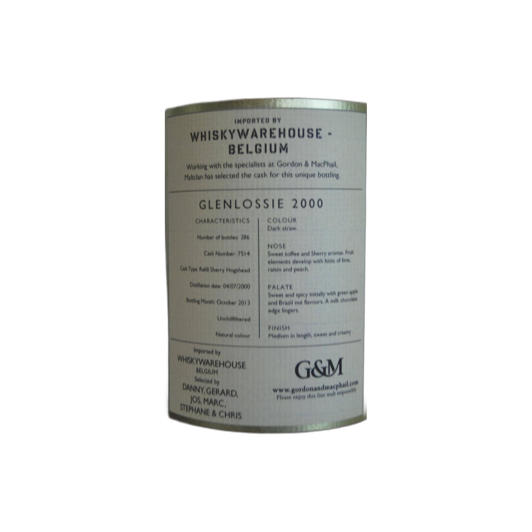 Glenlossie Reserve 2000 13 Years Single Malt Whisky 2