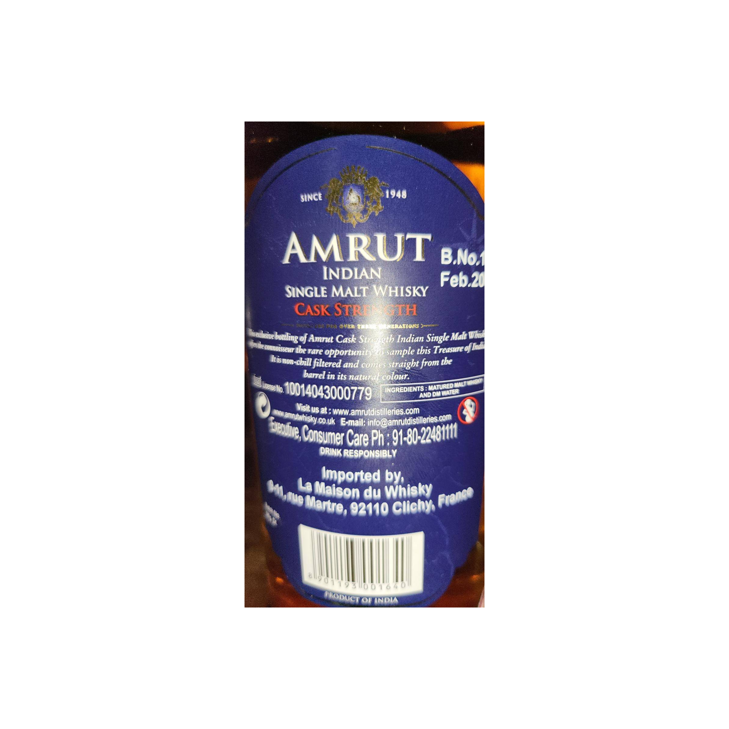 Amrut Single Malt Whisky 3