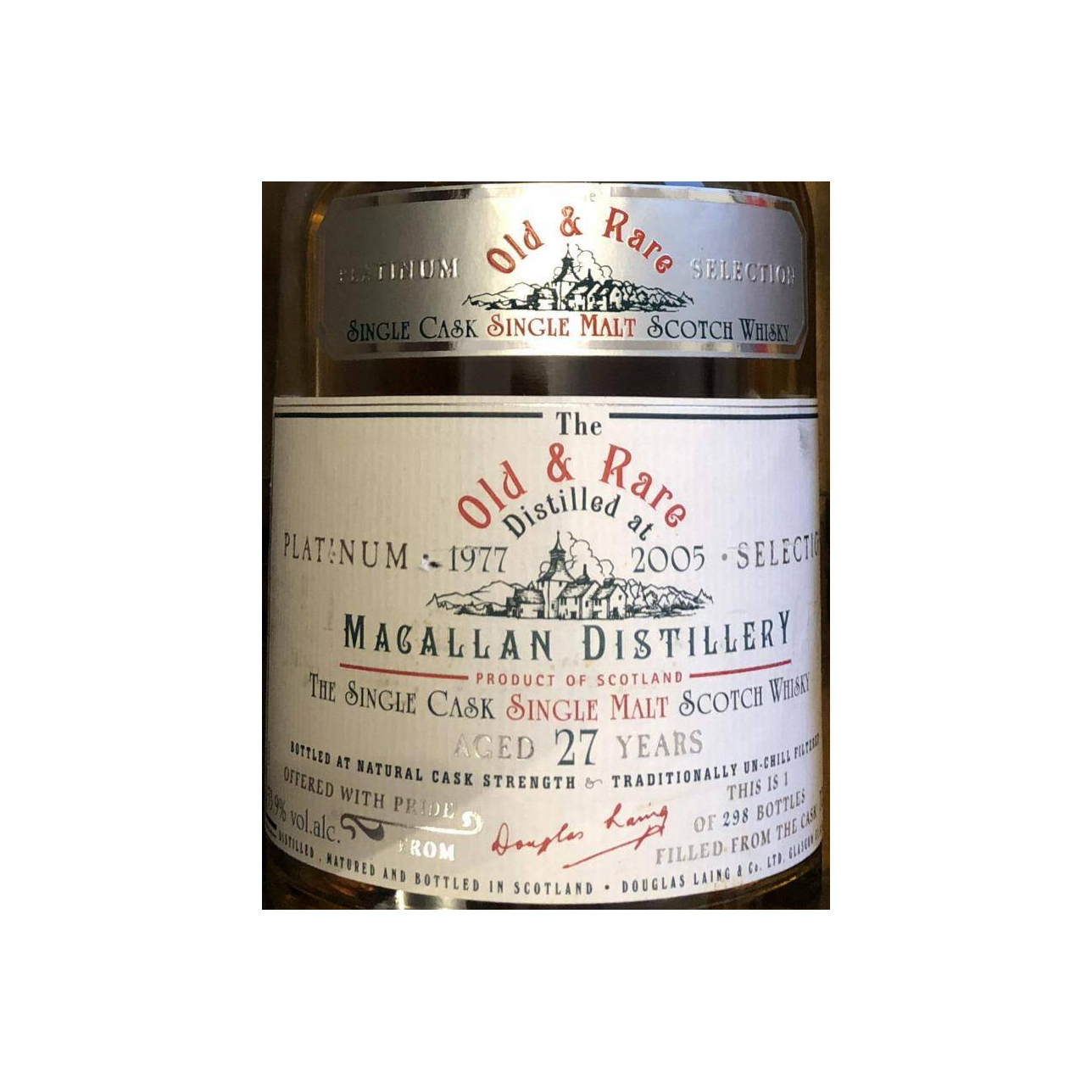 The Macallan 1977 27 Years Single Malt Whisky 2