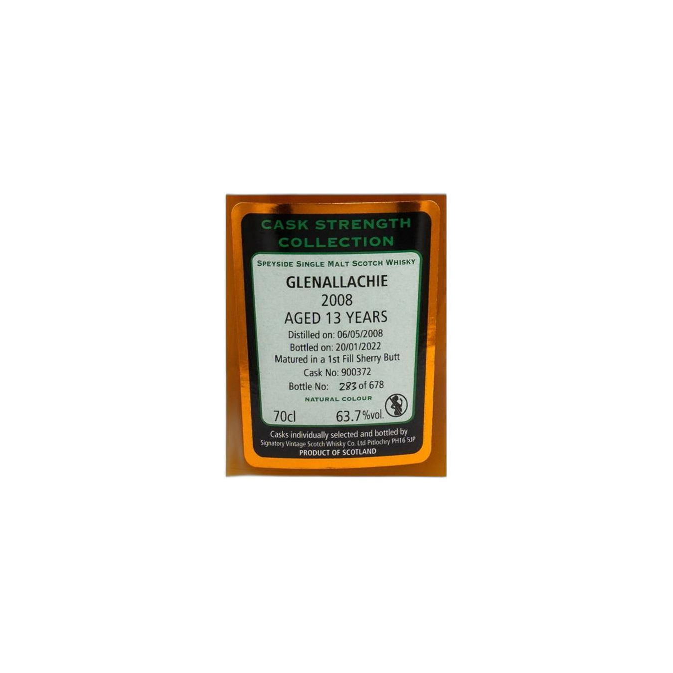 The GlenAllachie Cask Strength Collection 2008 13 Years Single Malt Whisky 3