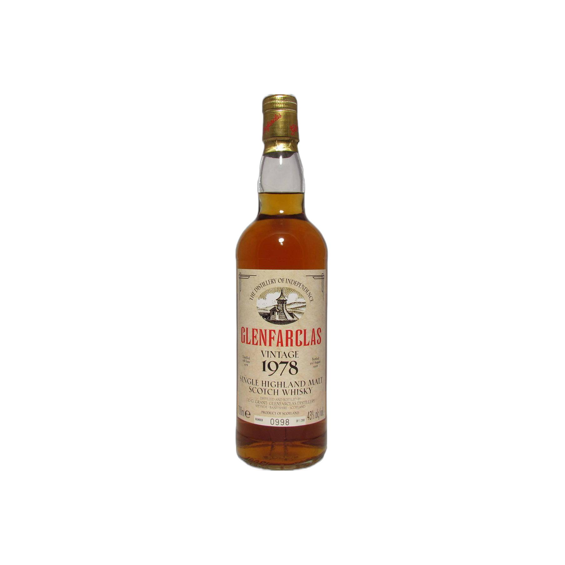Glenfarclas 1978 20 Years Single Malt Whisky