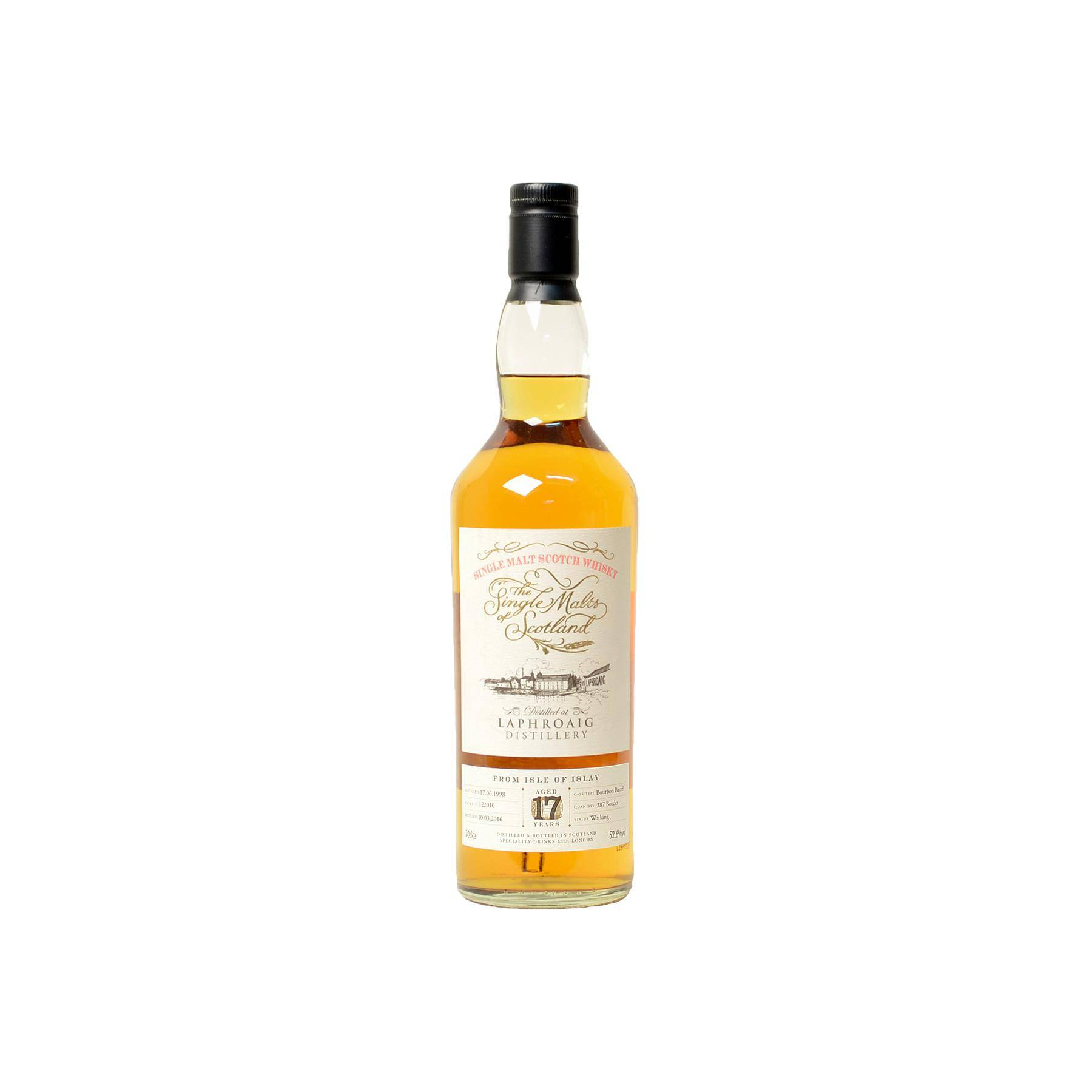 Laphroaig The Single Malts of Scotland 1998 17 Years Single Malt Whisky