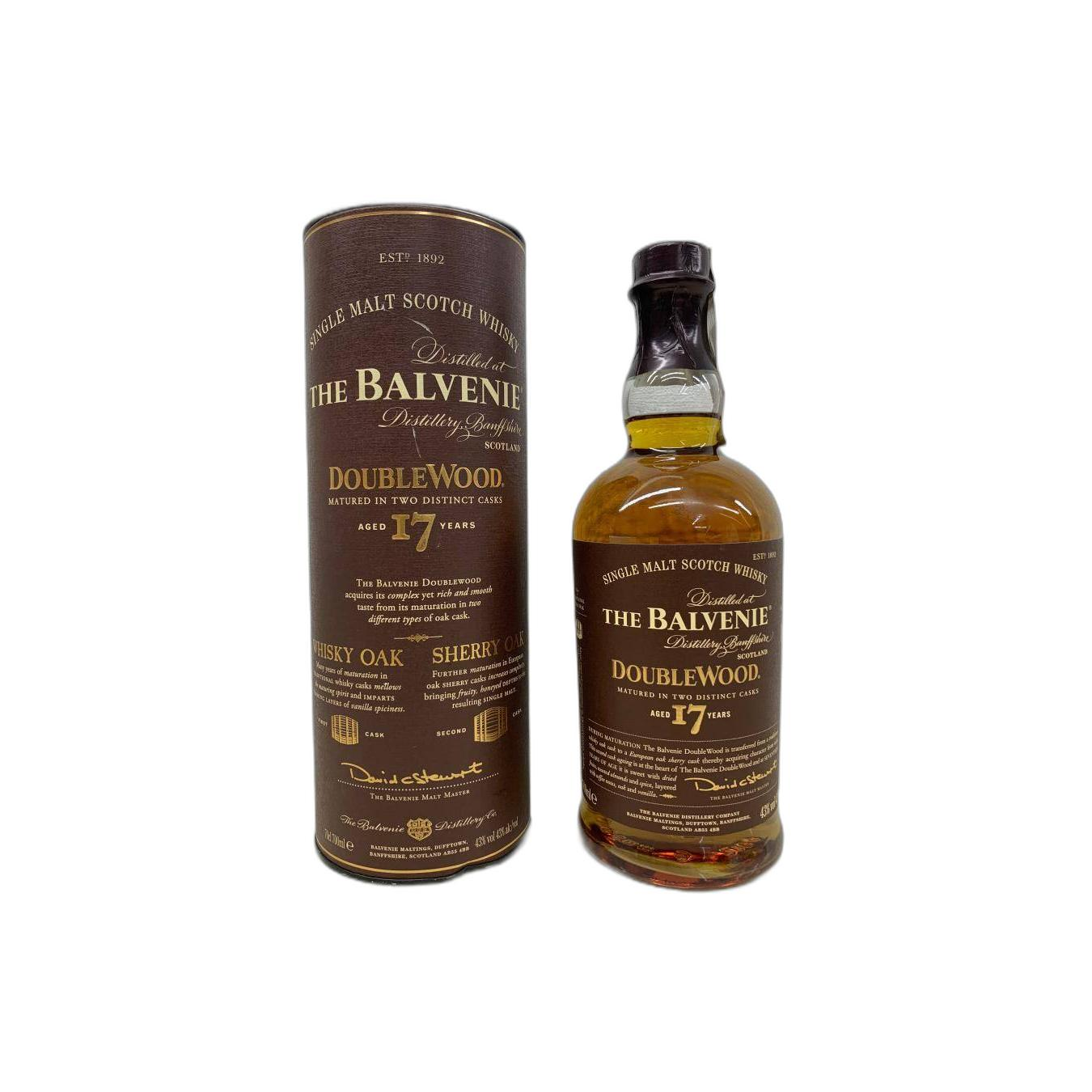 The Balvenie 17 Years Single Malt Whisky
