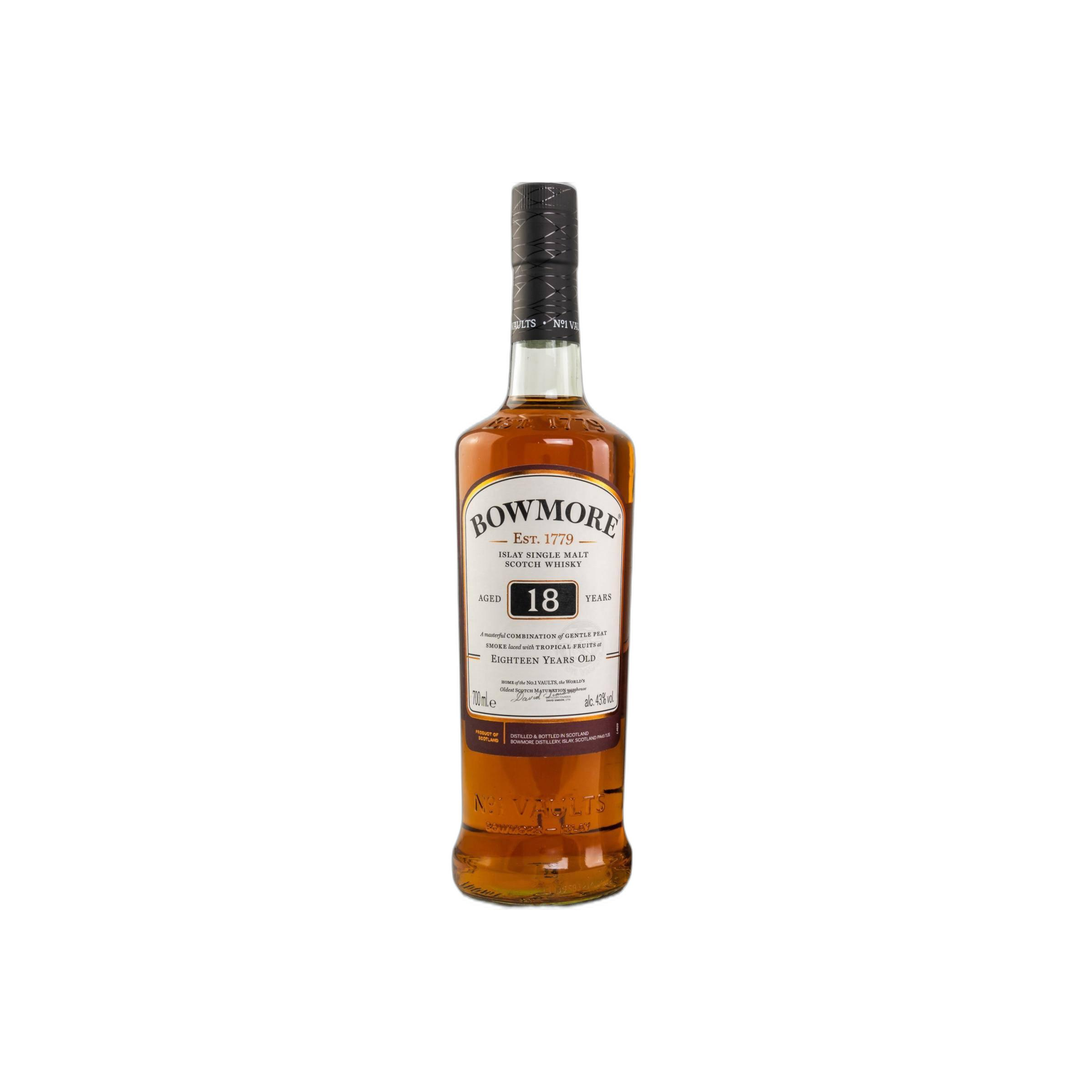 Bowmore 18 Years Single Malt Whisky