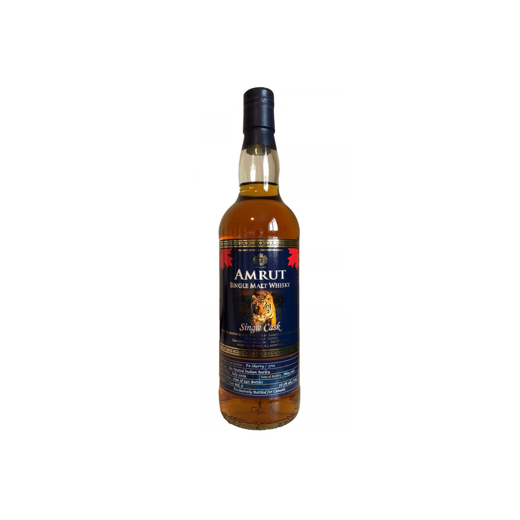 Amrut Single Cask 2009 5 Years Single Malt Whisky