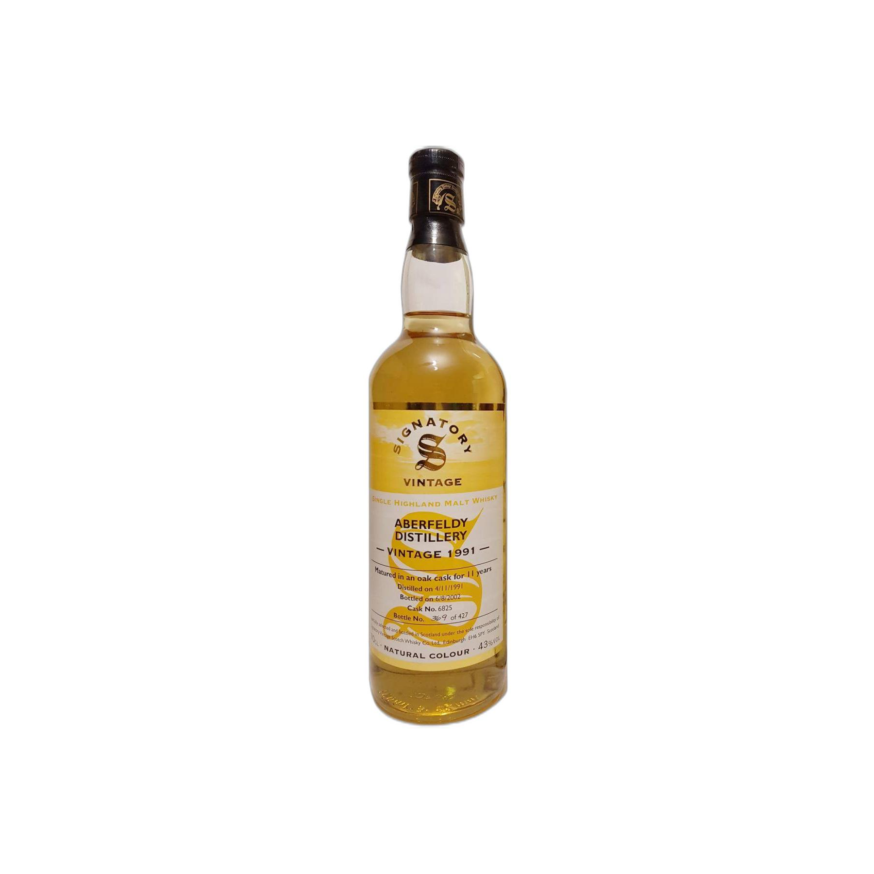 Aberfeldy 1991 11 Years Single Malt Whisky