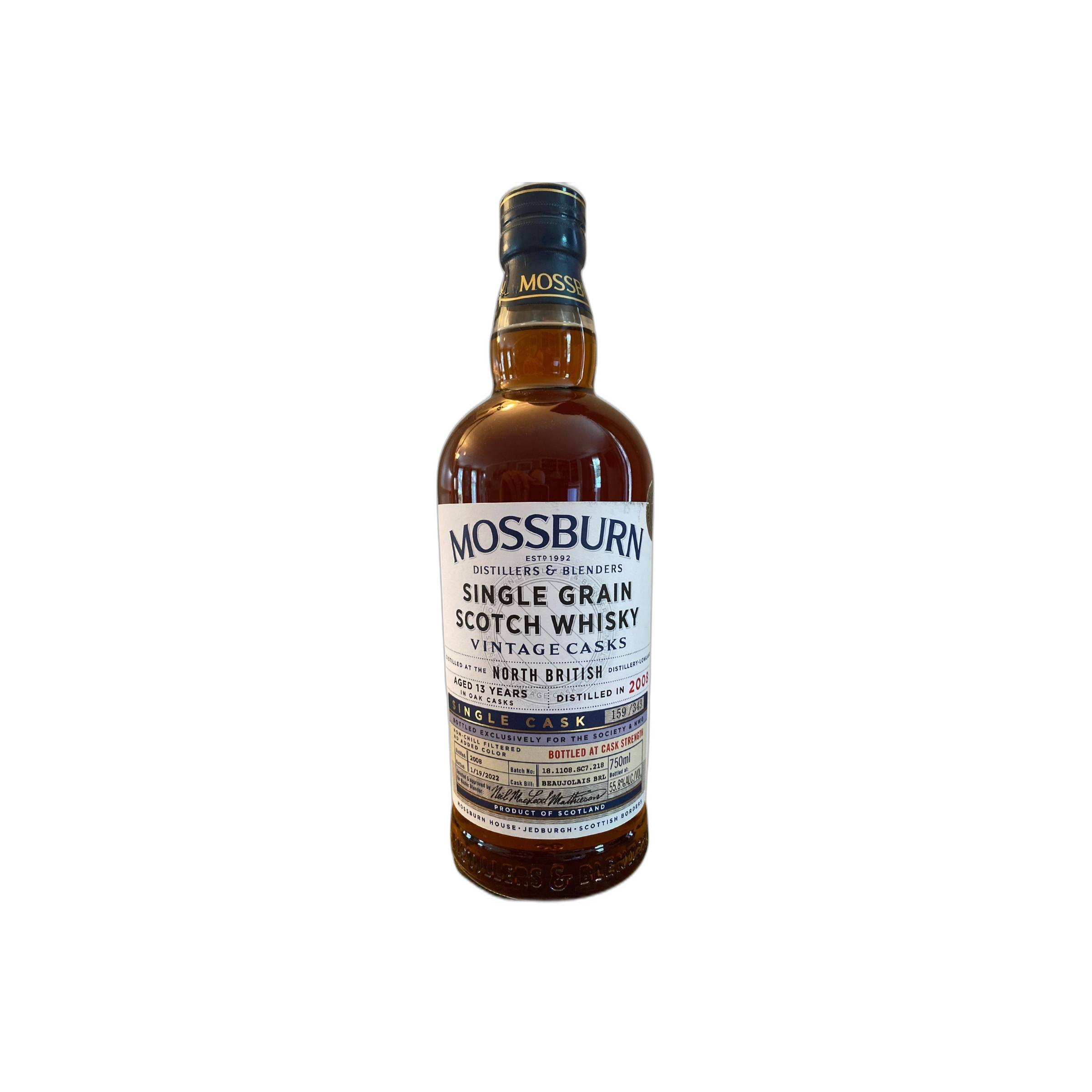 North British 2008 13 Years Single Grain Whisky