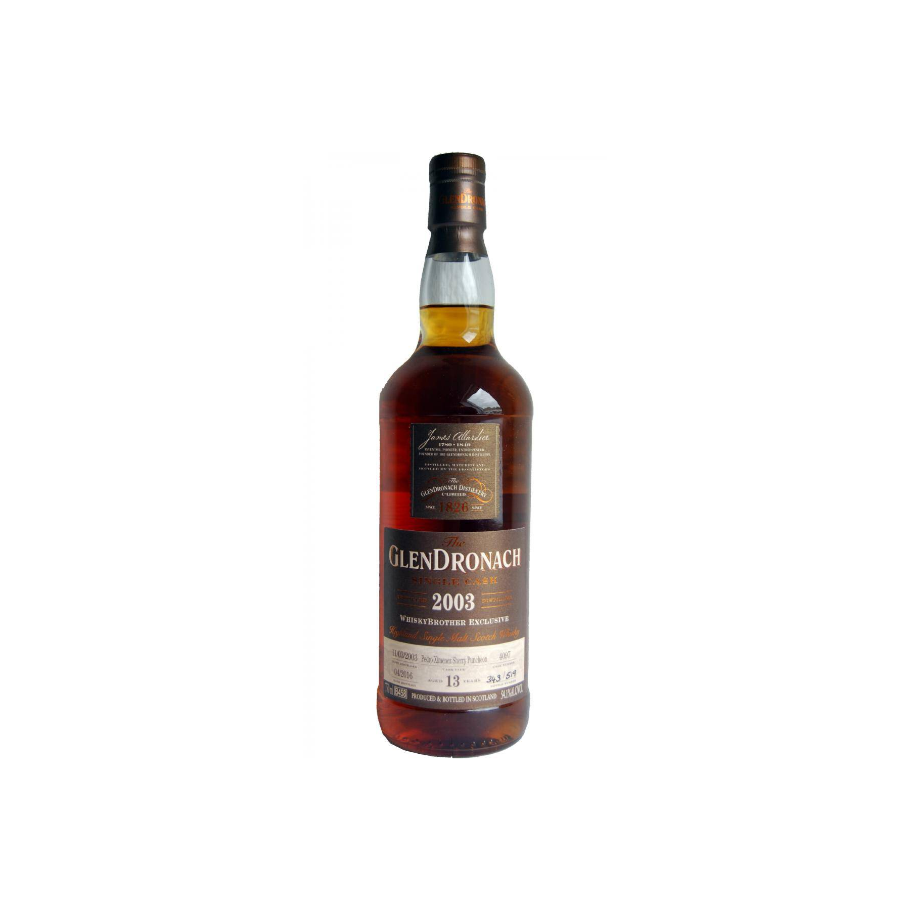 GlenDronach Single Cask 2003 13 Years Single Malt Whisky