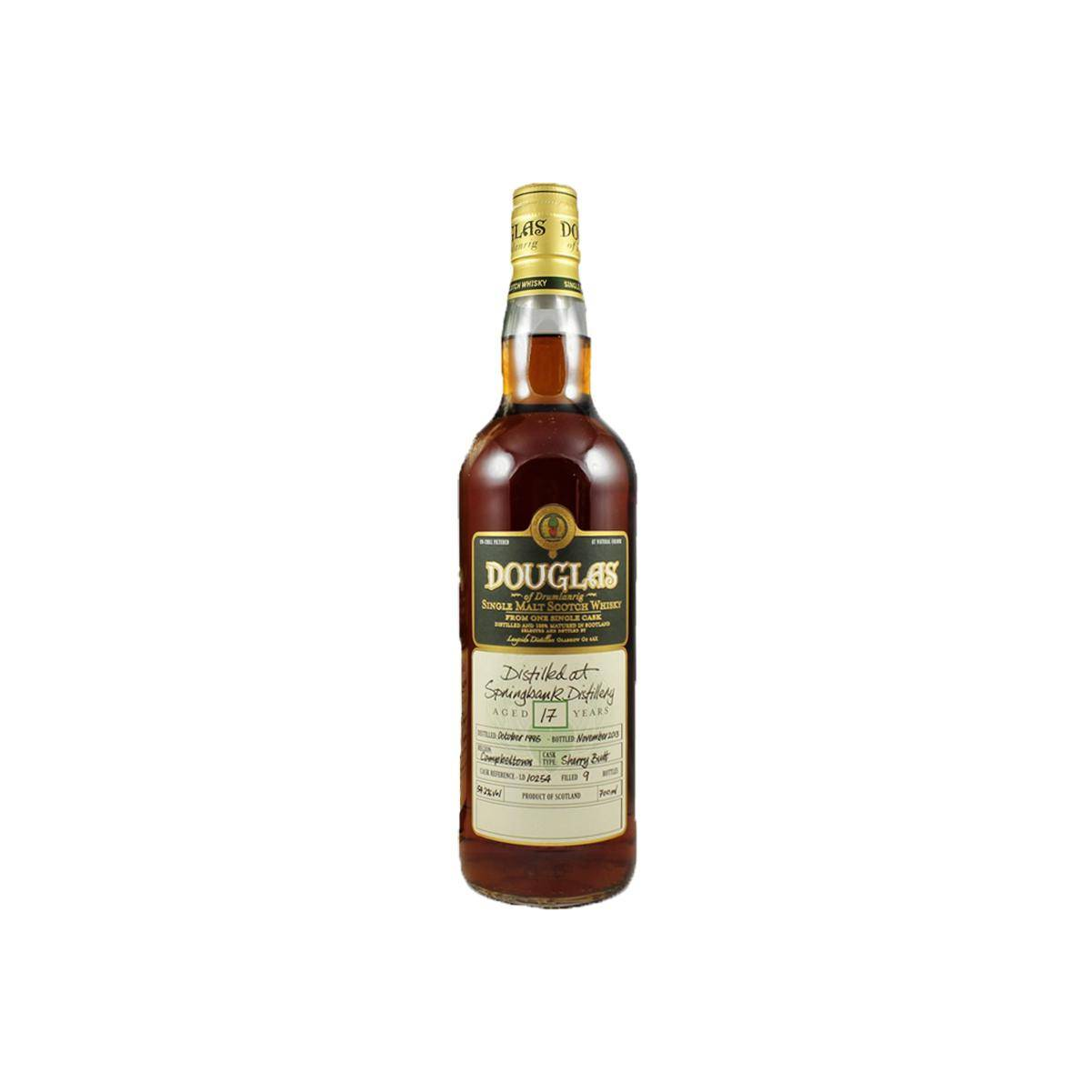 Springbank 1996 17 Years Single Malt Whisky