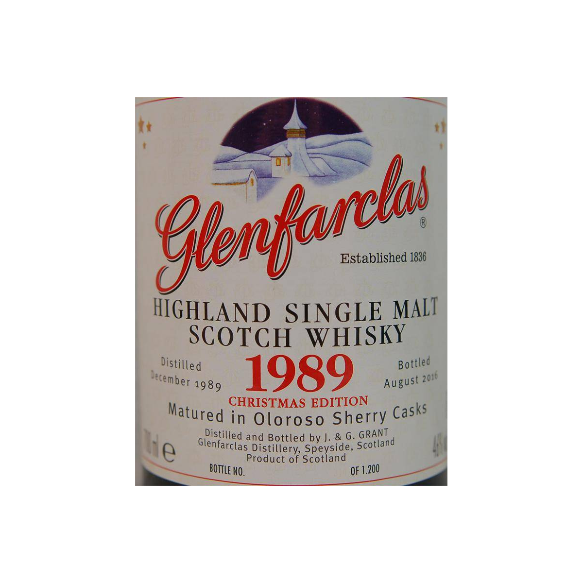 Glenfarclas 1989 26 Years Single Malt Whisky 2