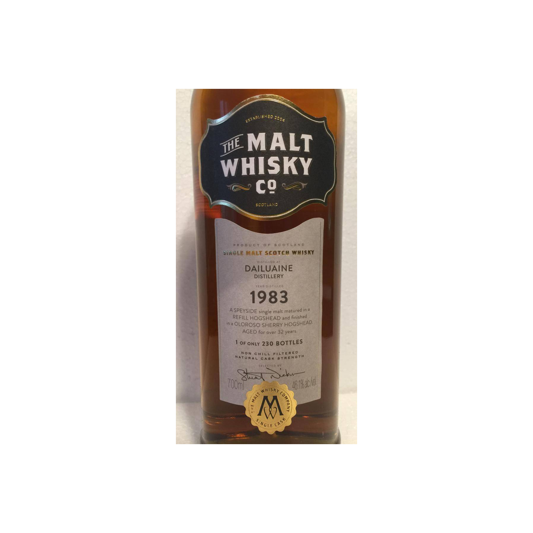 Dailuaine 1983 32 Years Single Malt Whisky 3