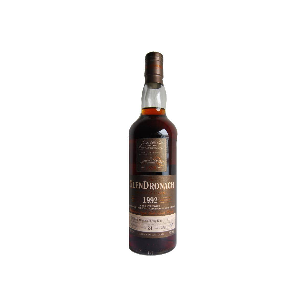 GlenDronach Single Cask 1992 24 Years Single Malt Whisky