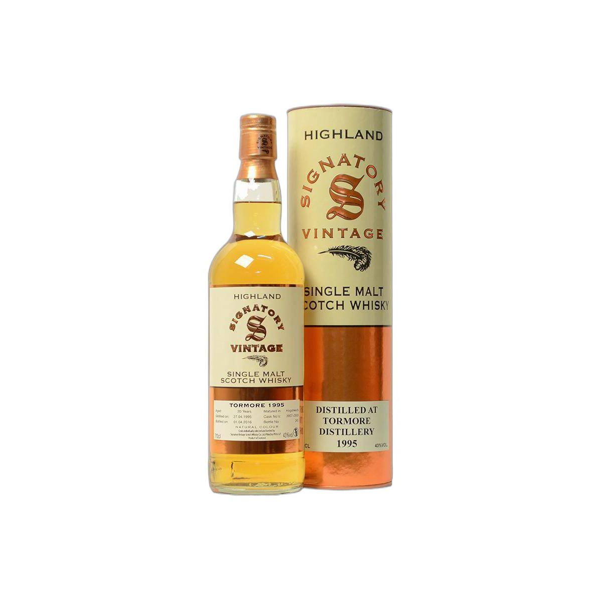 Tormore Vintage Collection 1995 20 Years Single Malt Whisky 2
