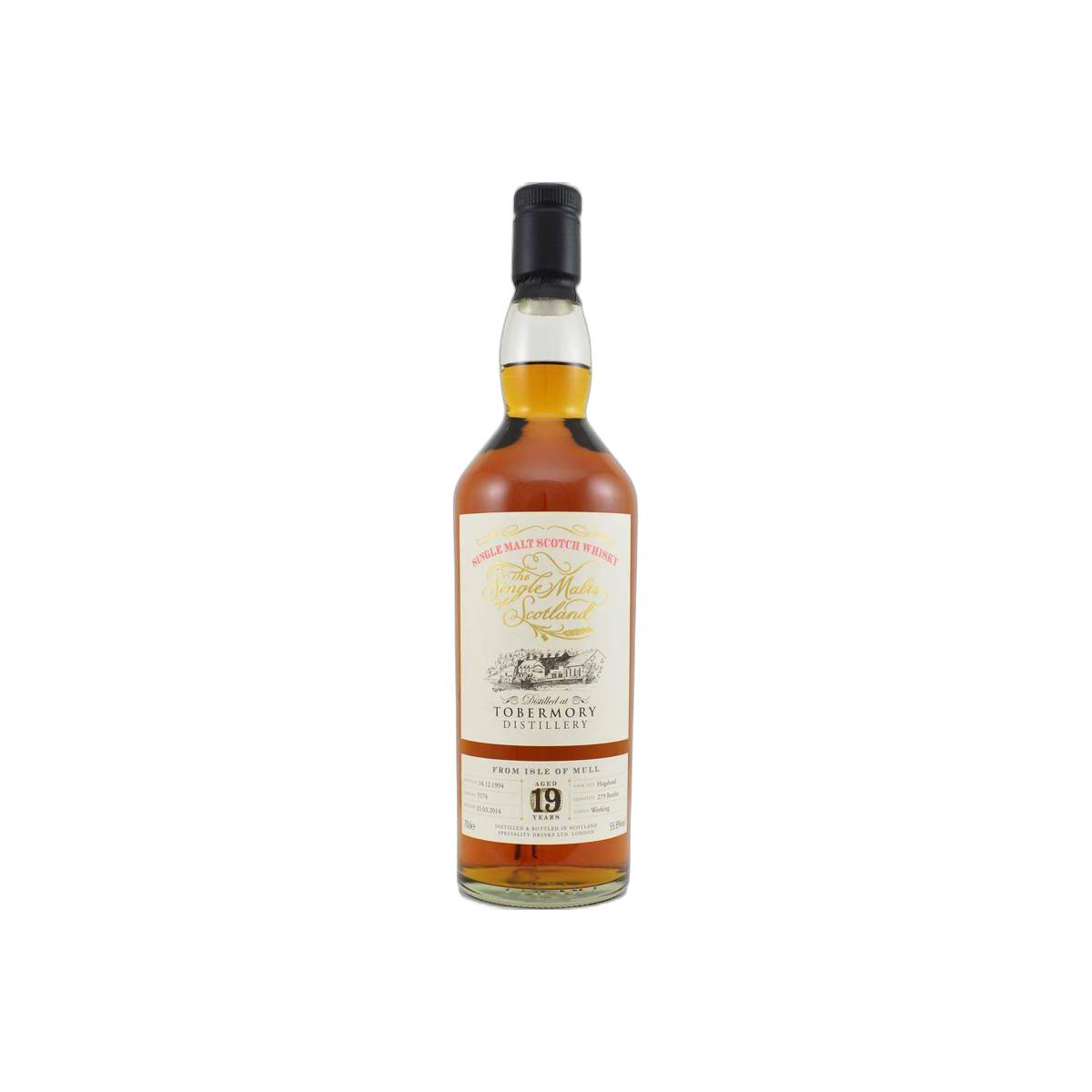 Tobermory The Single Malts of Scotland 1994 19 Years Single Malt Whisky