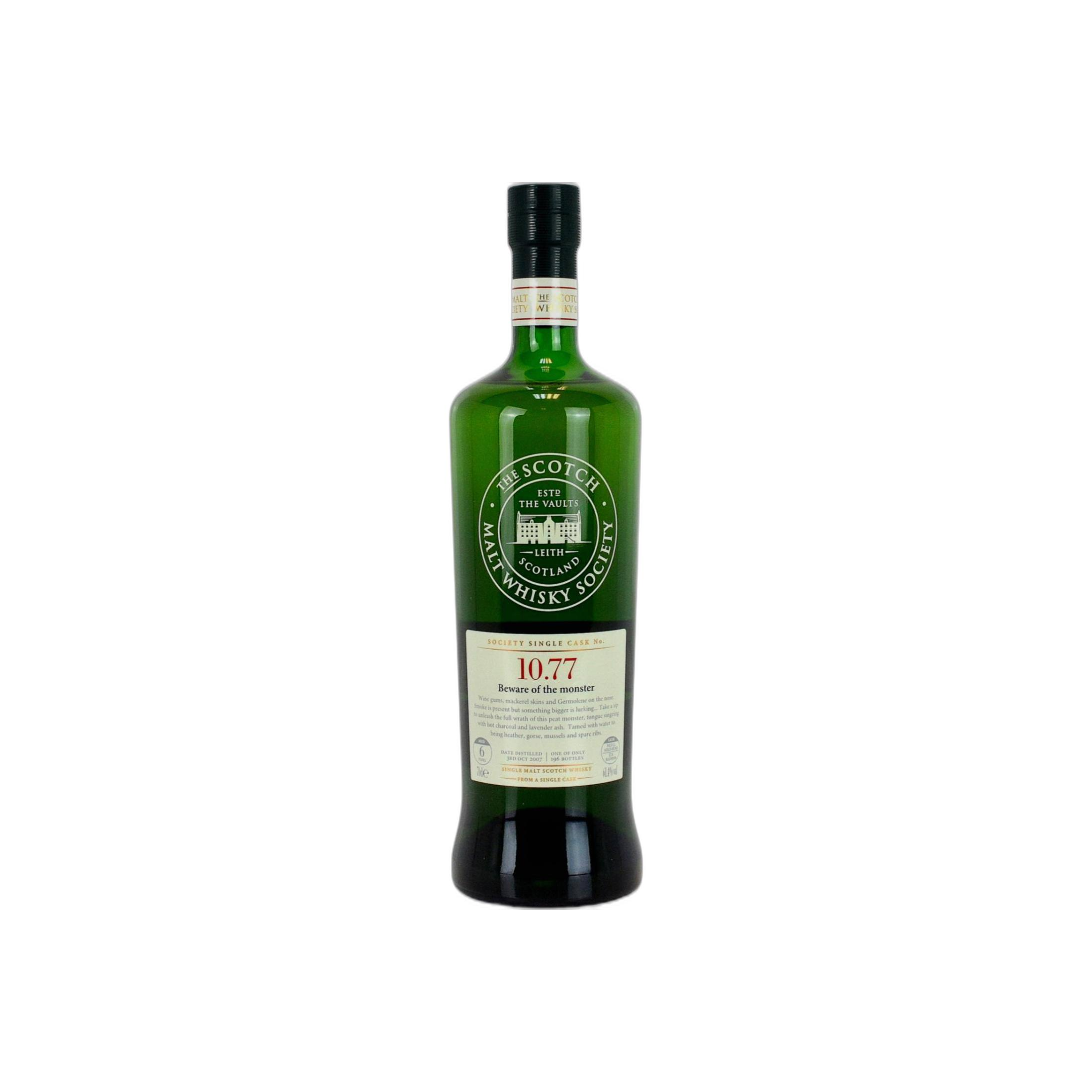 The Scotch Malt Whisky Society 2007 6 Years Single Malt Whisky