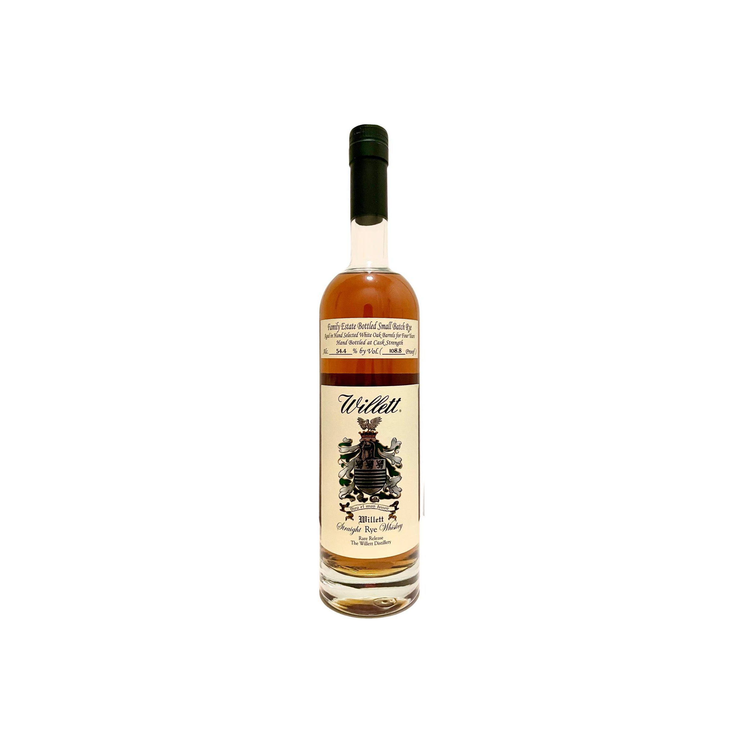 Willett 4 Years Rye Whisky