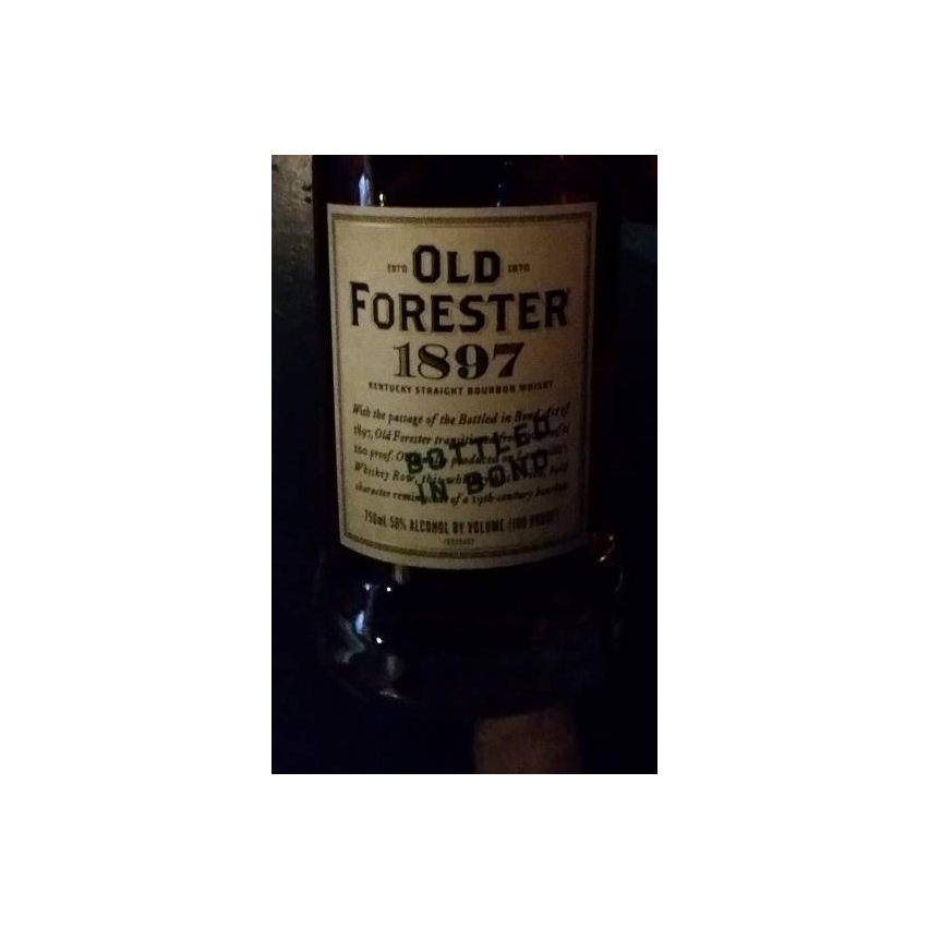 Old Forester 1897 Bottled in Bond 2