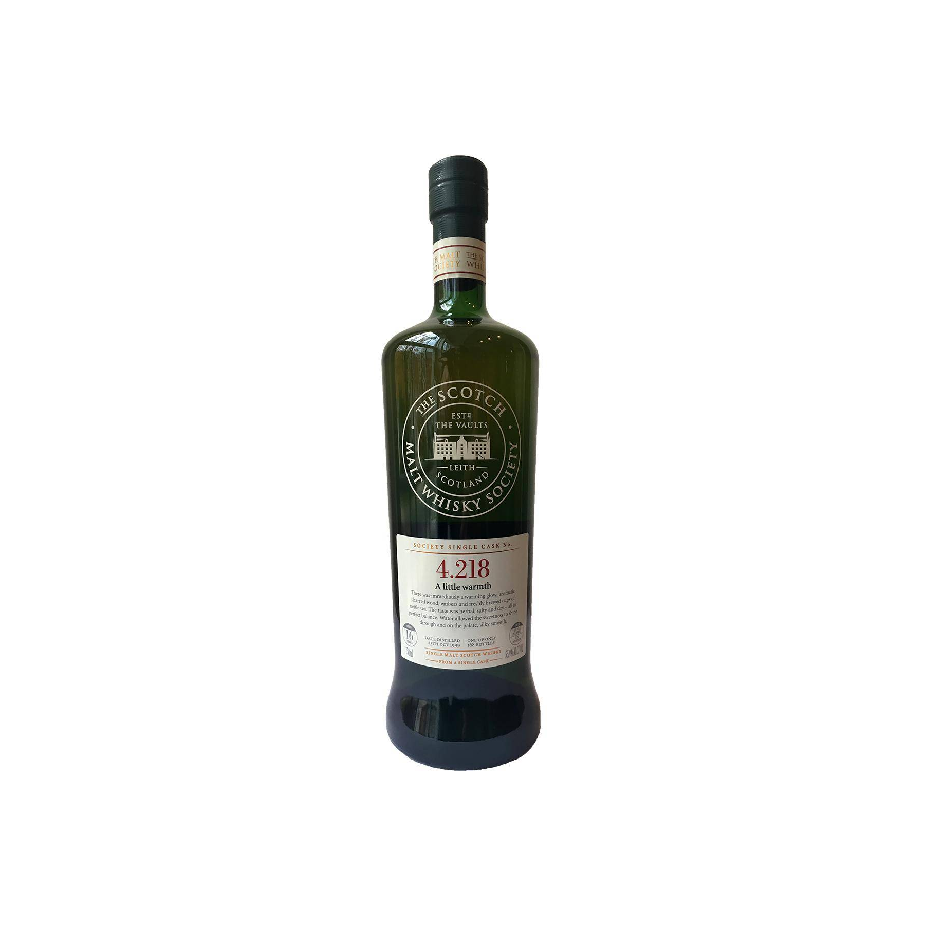 The Scotch Malt Whisky Society 1999 16 Years Single Malt Whisky