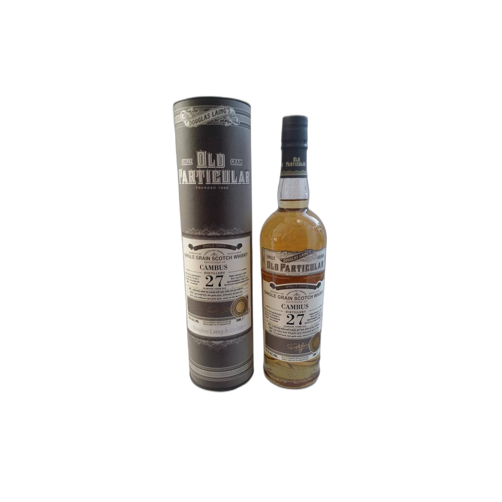 Cambus Old Particular 1988 27 Years Single Grain Whisky