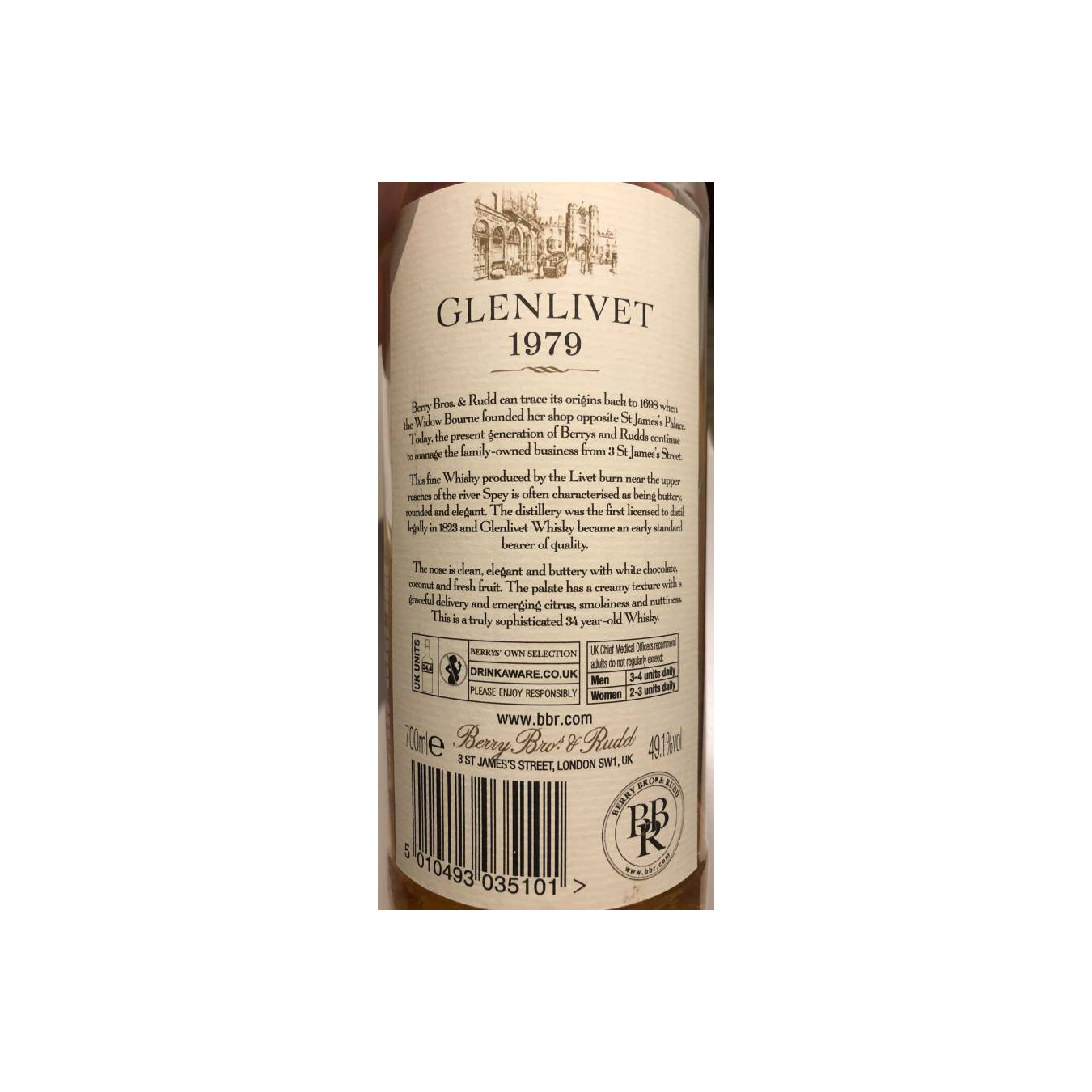 The Glenlivet 1979 34 Years Single Malt Whisky 2