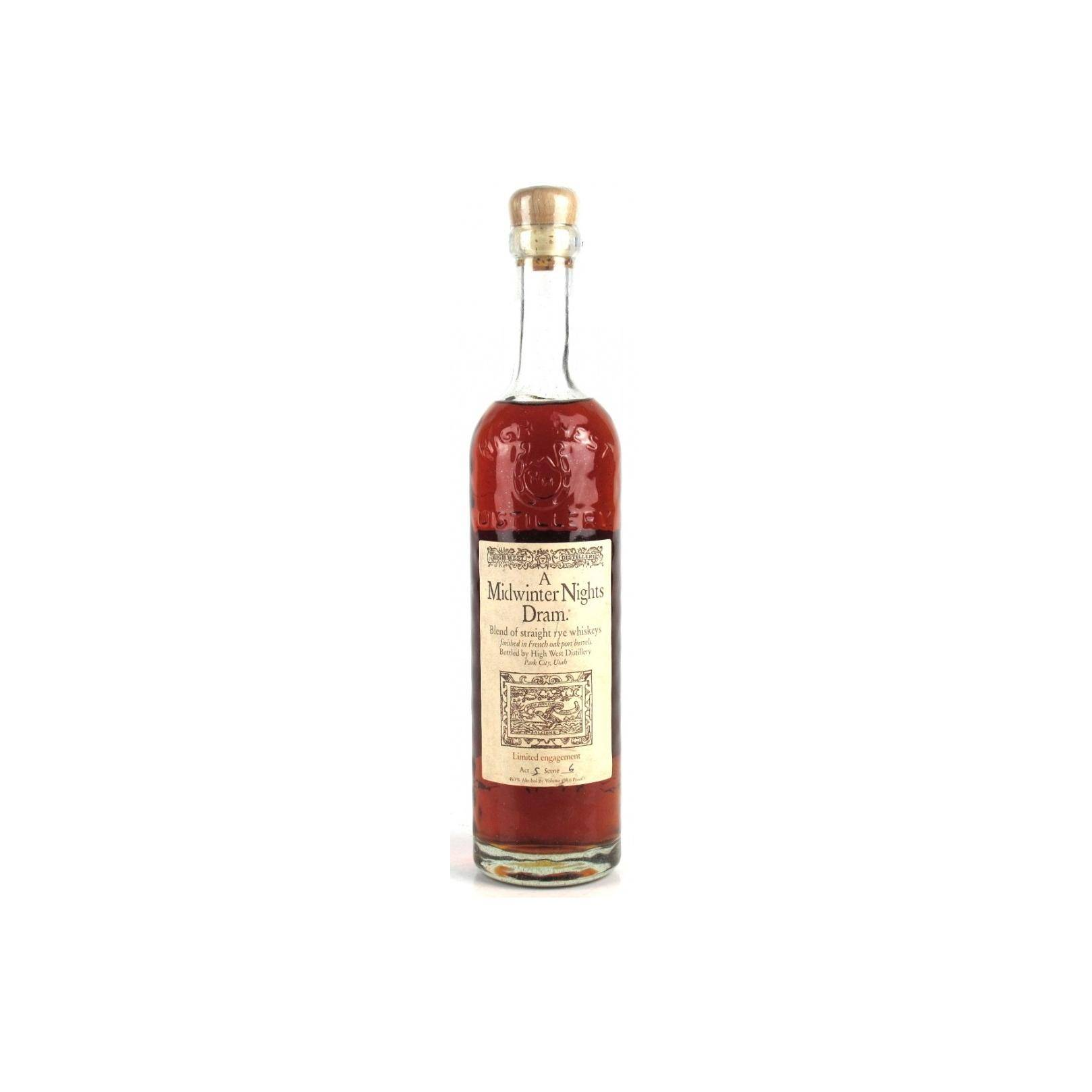 High West Rye Whisky