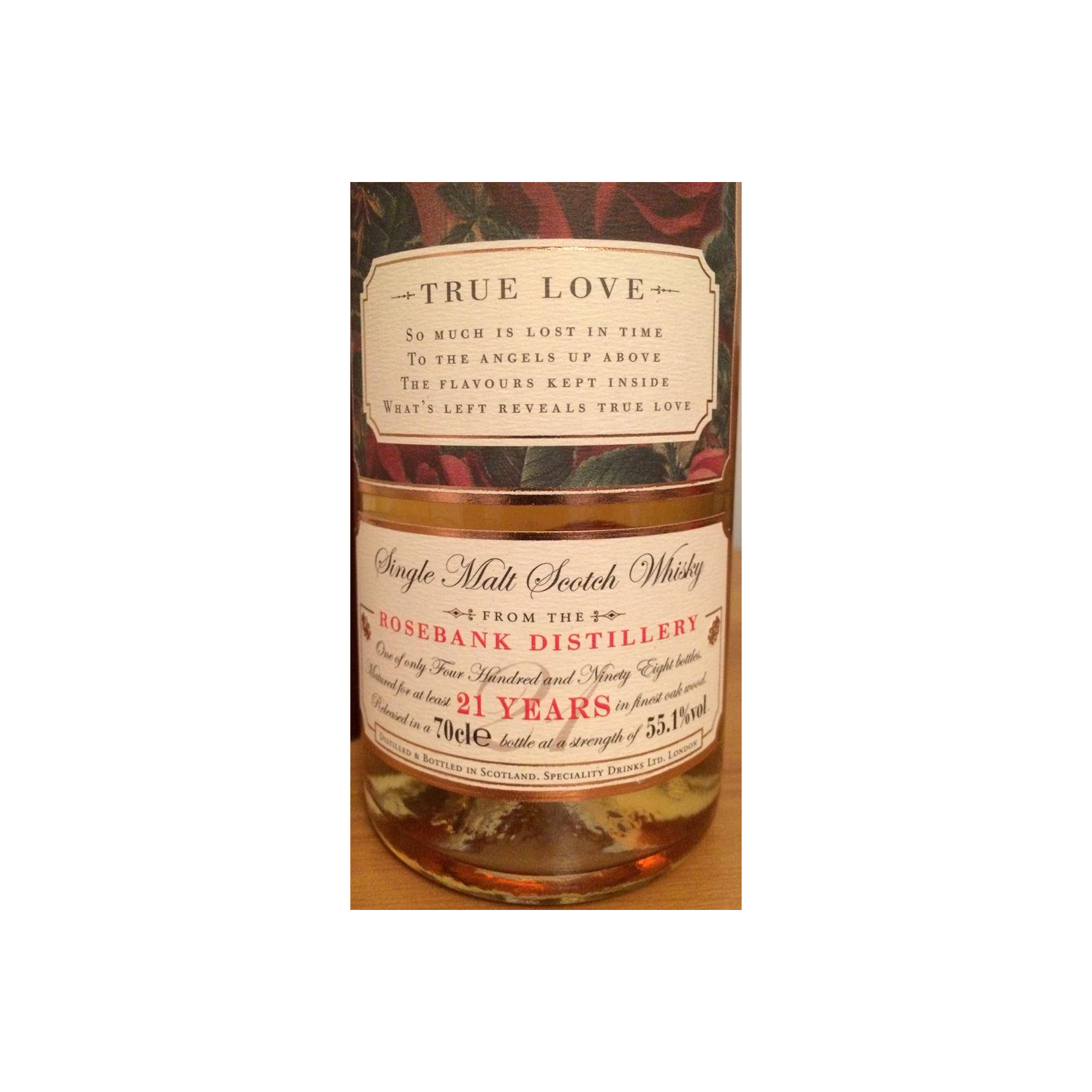 Rosebank 21 Years Single Malt Whisky 3