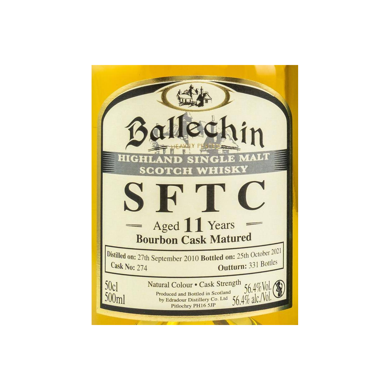 Ballechin 2010 11 Years Single Malt Whisky 2