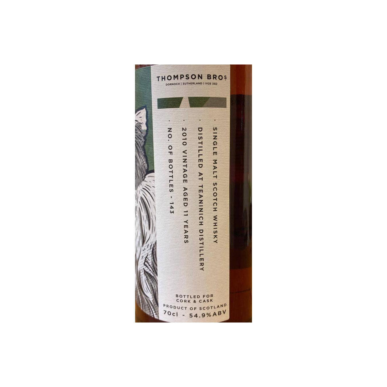 Teaninich 2010 11 Years Single Malt Whisky 2