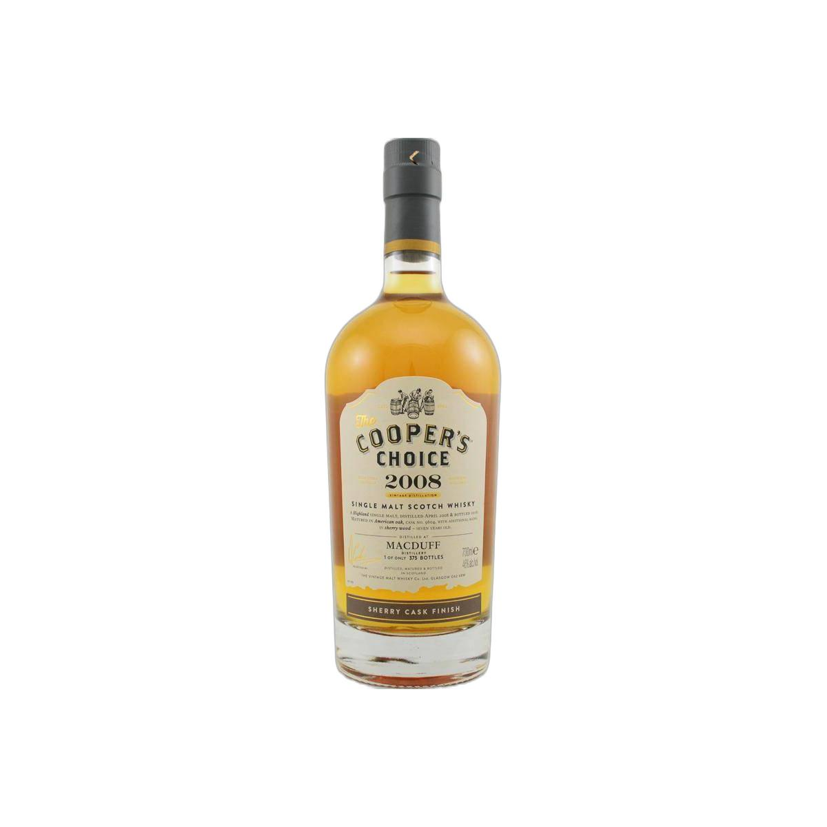 Macduff The Cooper's Choice 2008 7 Years Single Malt Whisky