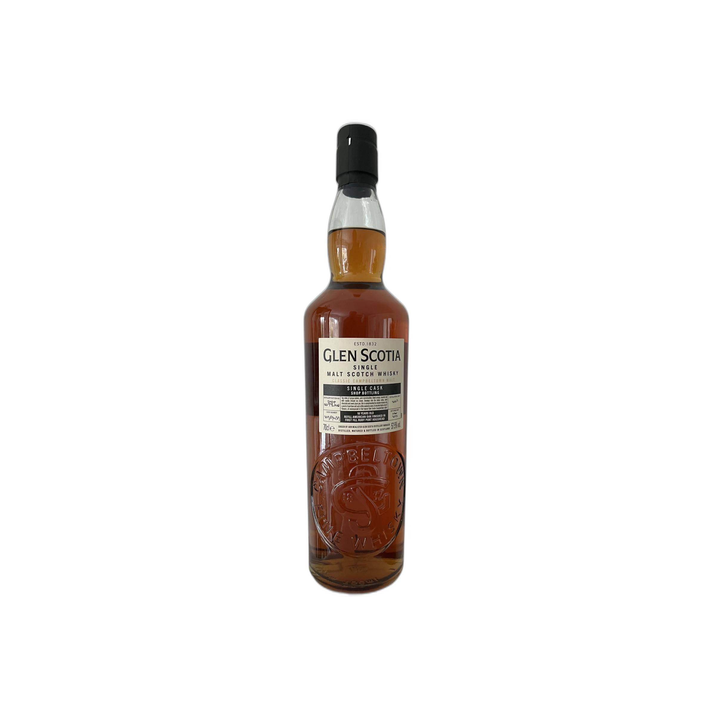 Glen Scotia 2003 18 Years Single Malt Whisky