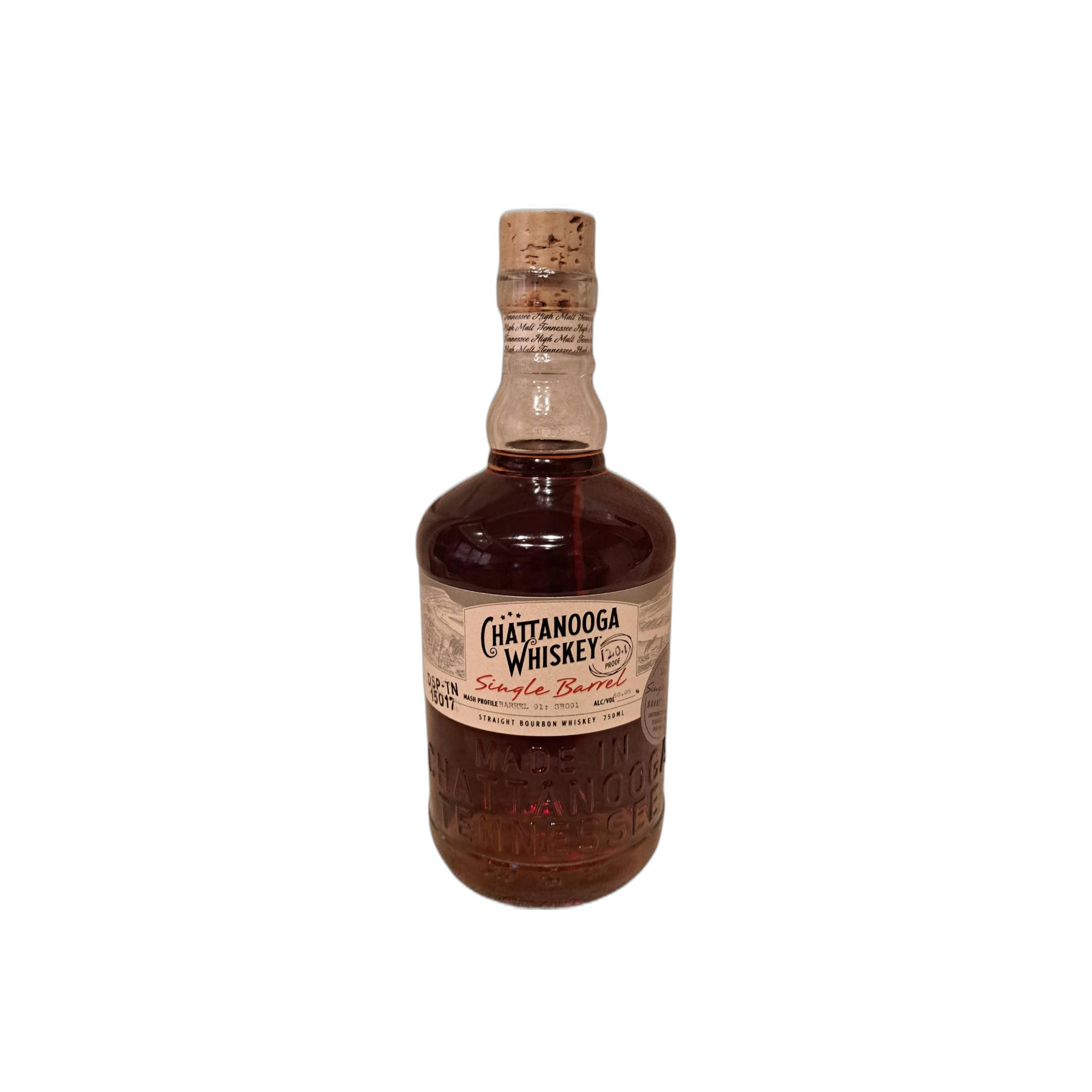 Chattanooga Single Cask 4 Years Bourbon Whisky
