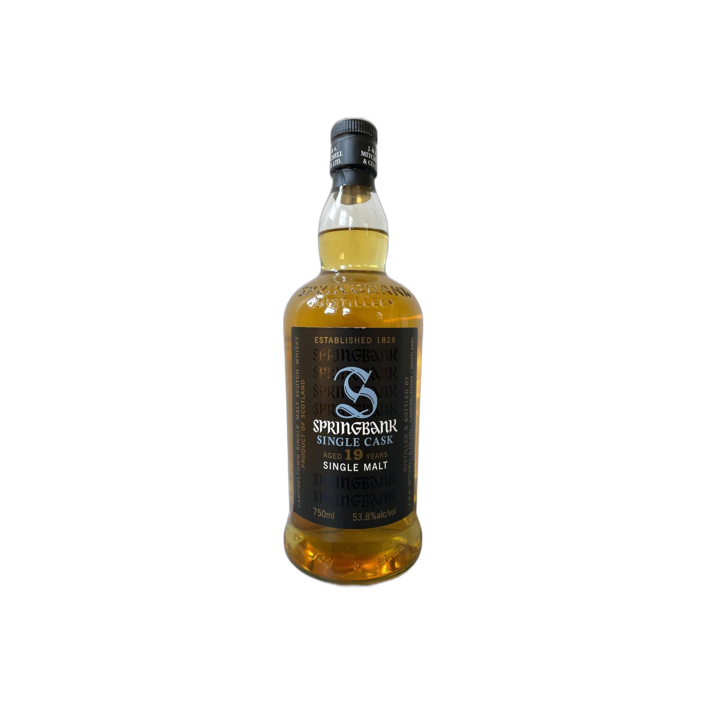 Springbank Single Cask 1996 19 Years Single Malt Whisky