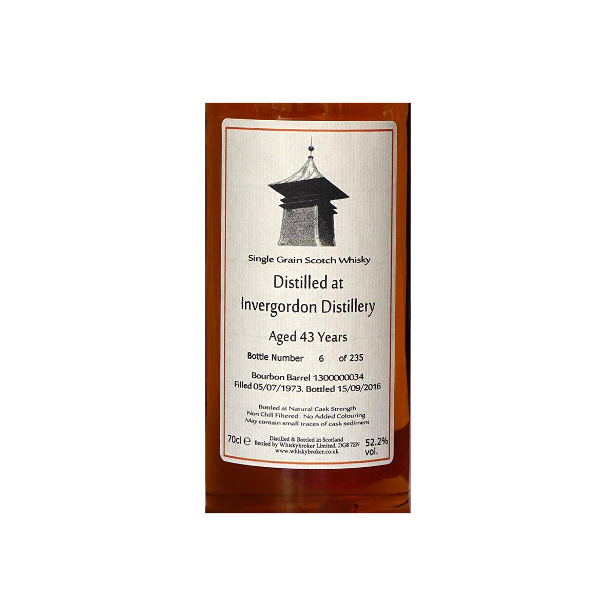 Invergordon 1973 43 Years Single Grain Whisky 2