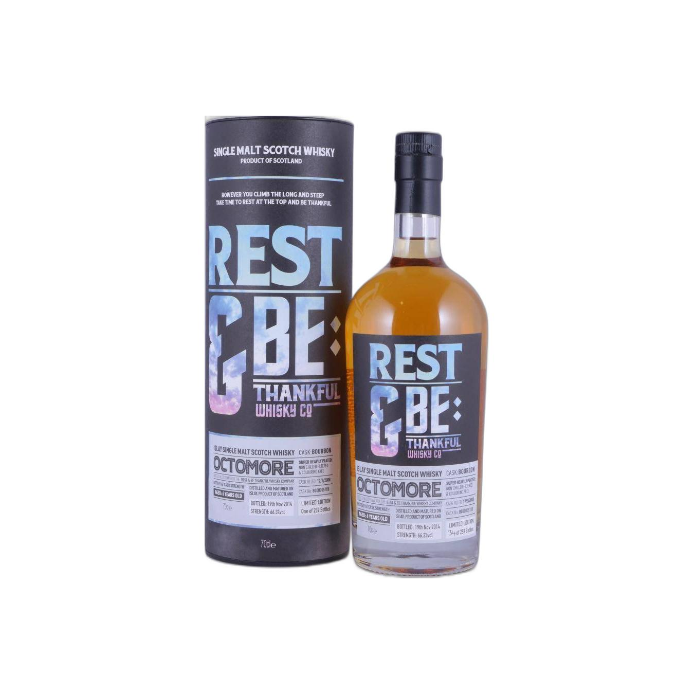 Bruichladdich Limited Edition 2008 6 Years Single Malt Whisky 3