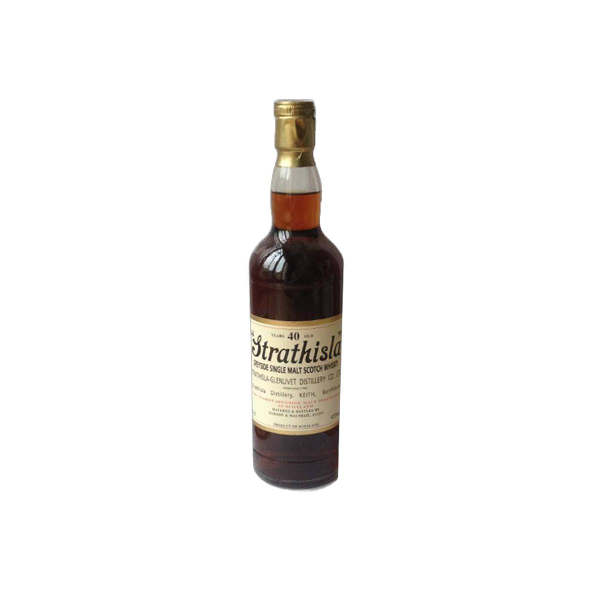 Strathisla Licensed Bottling 40 Years Single Malt Whisky