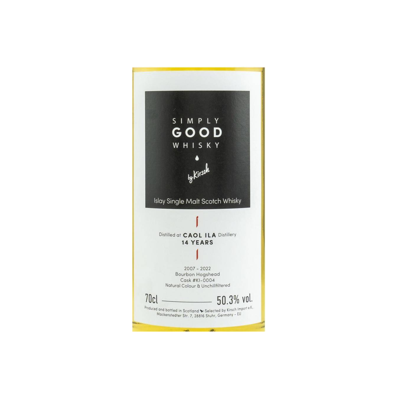 Caol Ila 2007 14 Years Single Malt Whisky 2