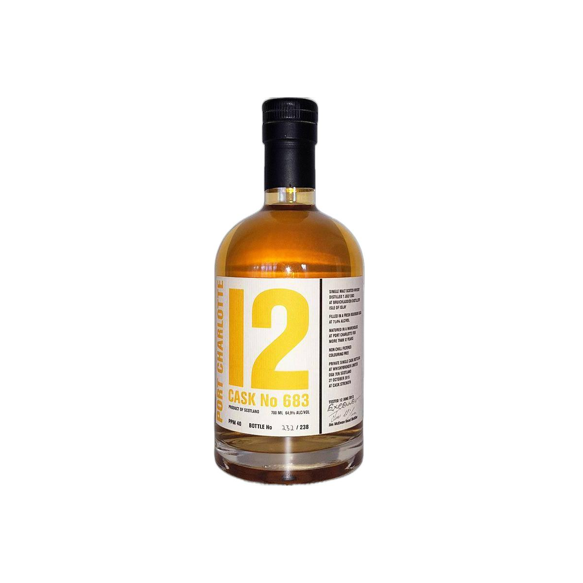 Bruichladdich 2003 12 Years Single Malt Whisky