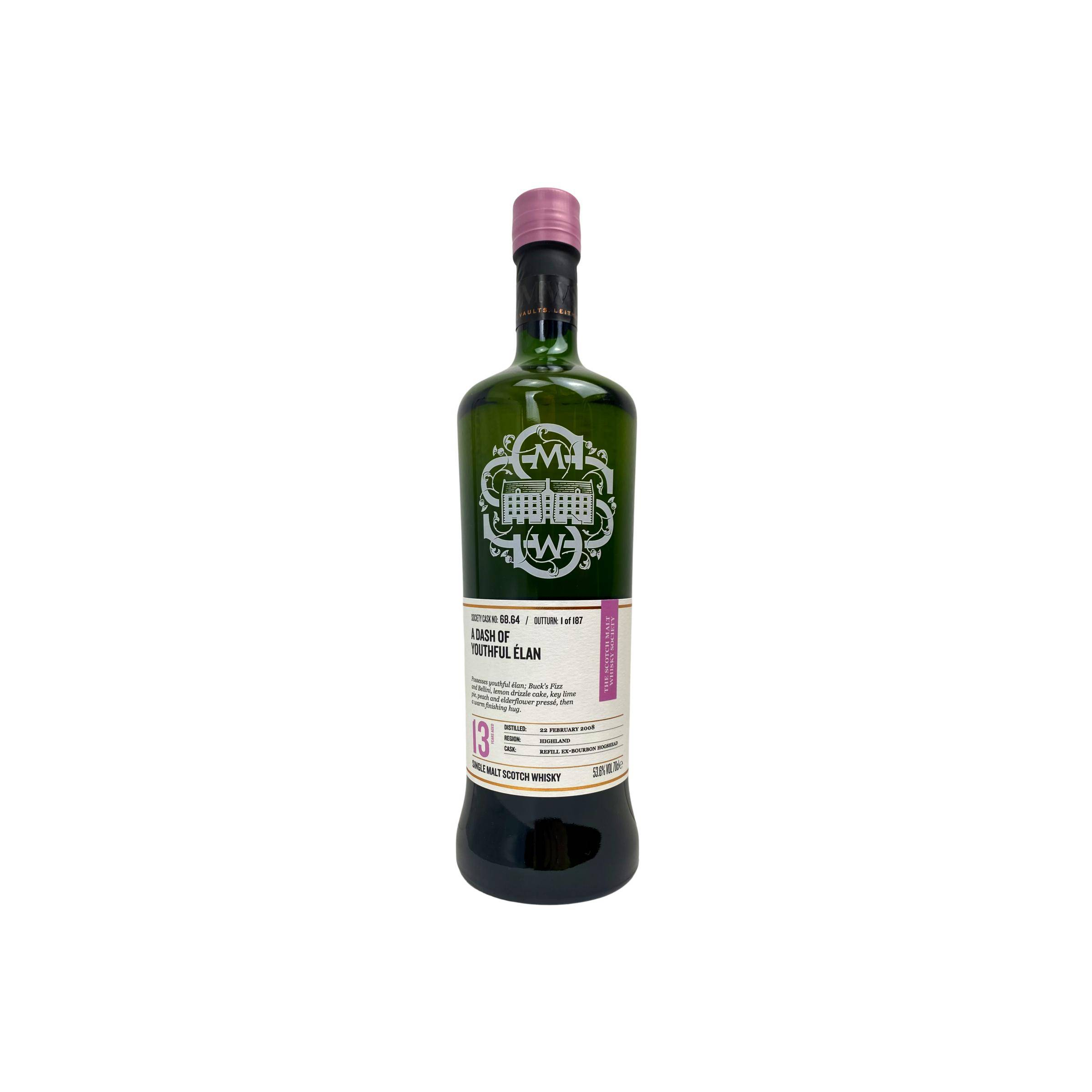 The Scotch Malt Whisky Society 2008 13 Years Single Malt Whisky