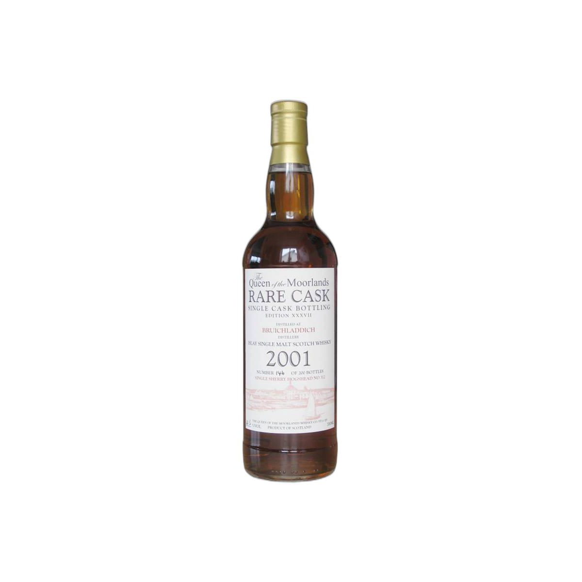 Bruichladdich 2001 10 Years Single Malt Whisky 2