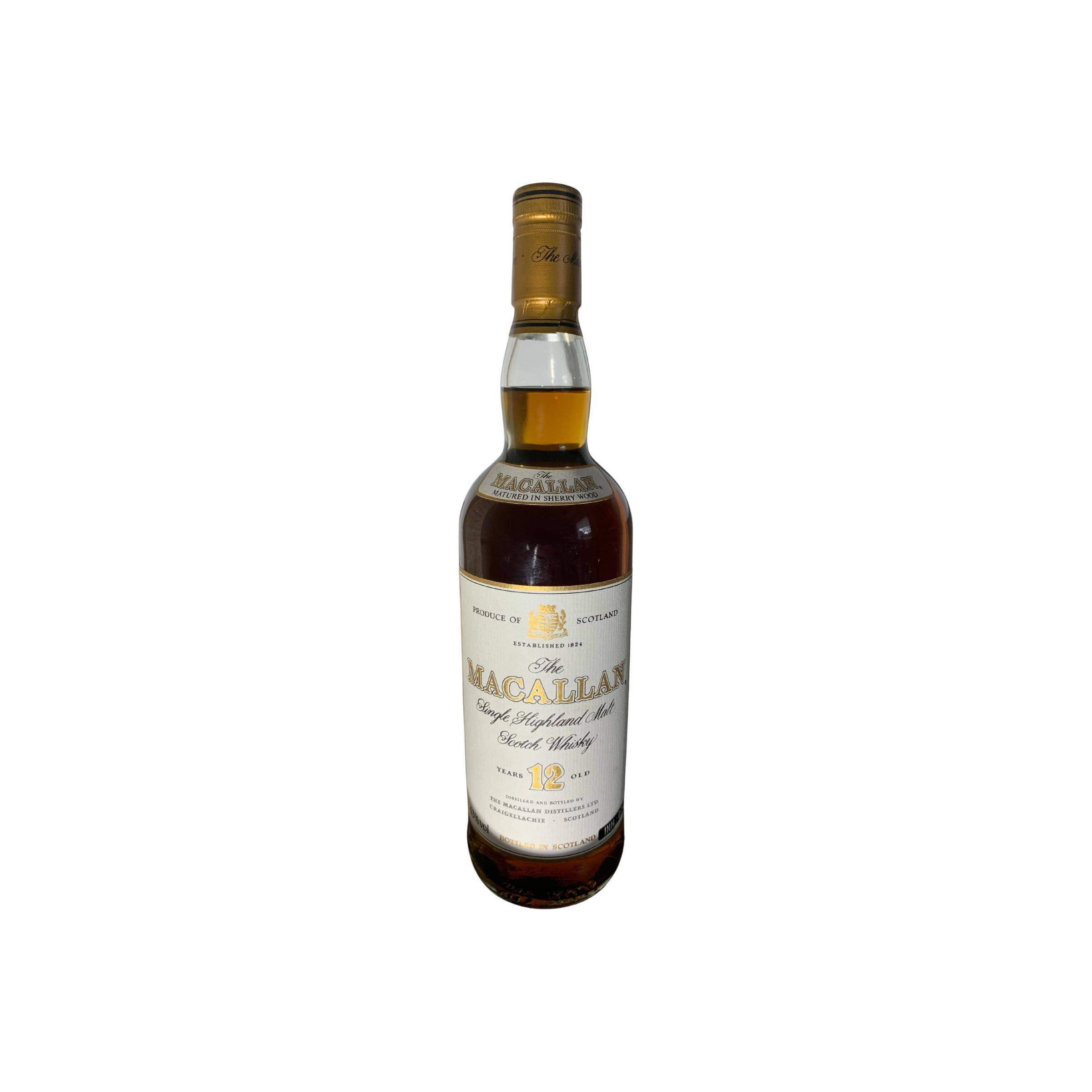 The Macallan 12 Years Single Malt Whisky