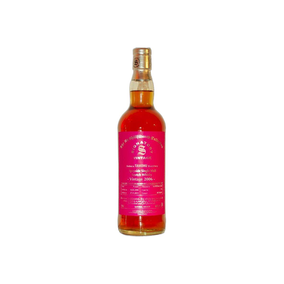 Tamdhu The Un-Chillfiltered Collection 2006 9 Years Single Malt Whisky