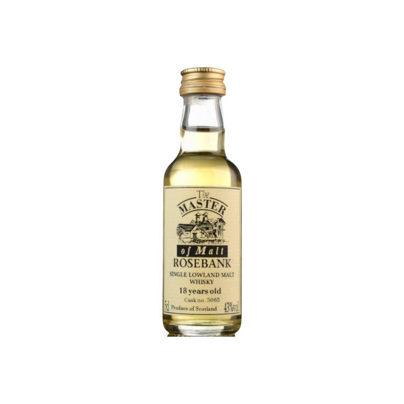 Rosebank Miniature 18 Years Single Malt Whisky 2
