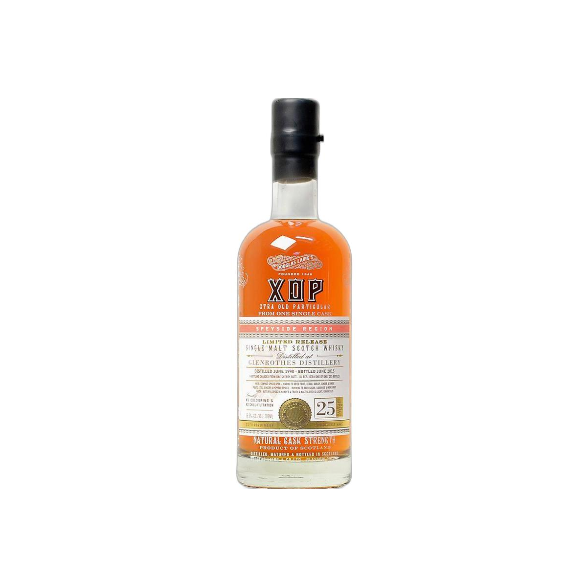 The Glenrothes 1990 25 Years Single Malt Whisky