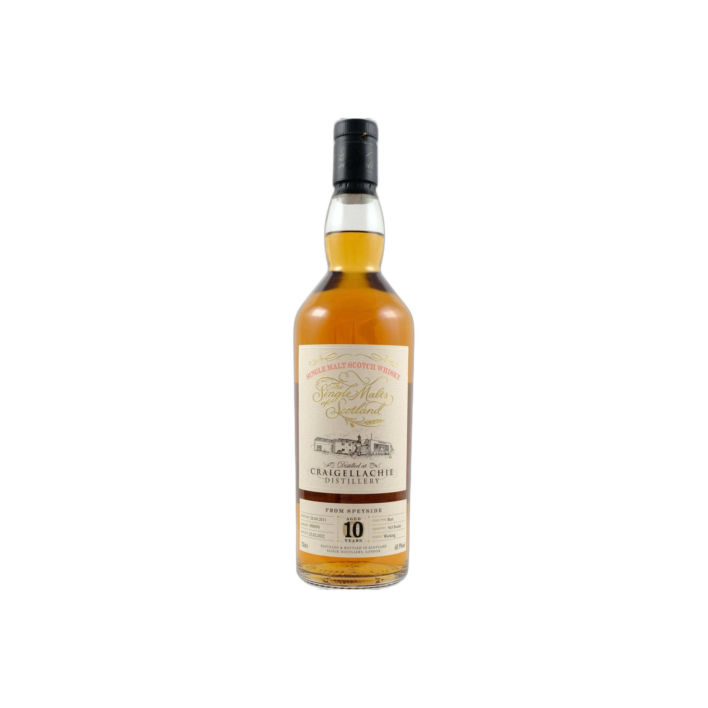 Craigellachie The Single Malts of Scotland 2011 10 Years Single Malt Whisky