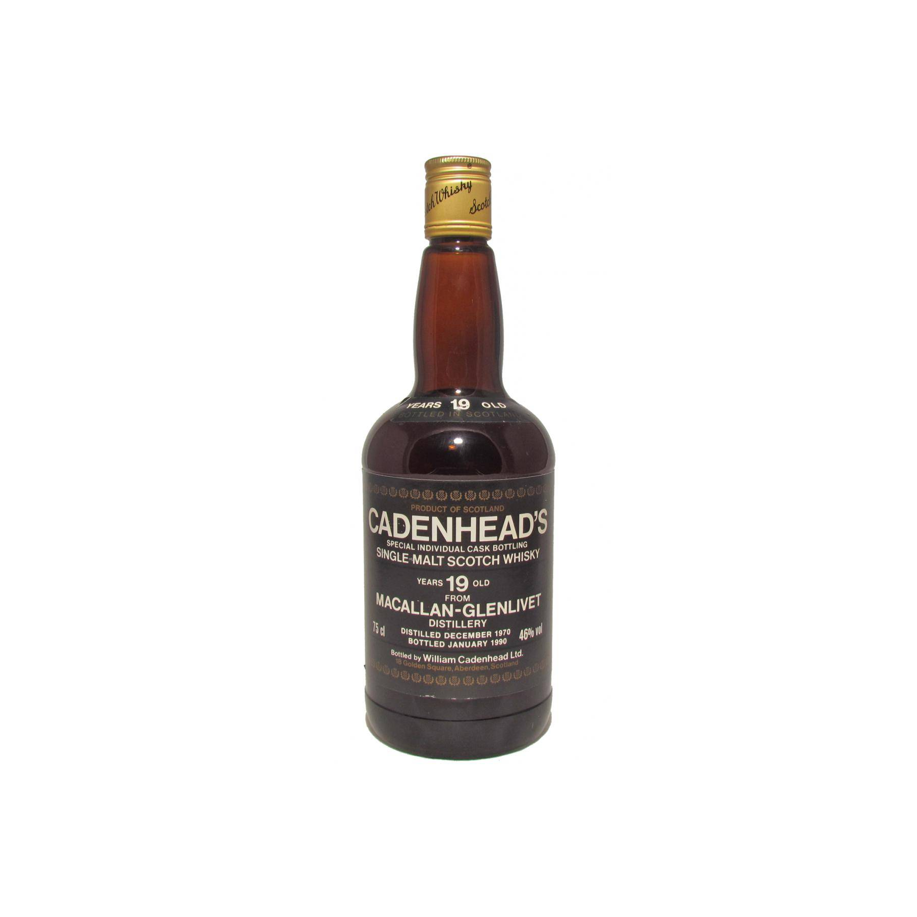 The Macallan 1970 19 Years Single Malt Whisky