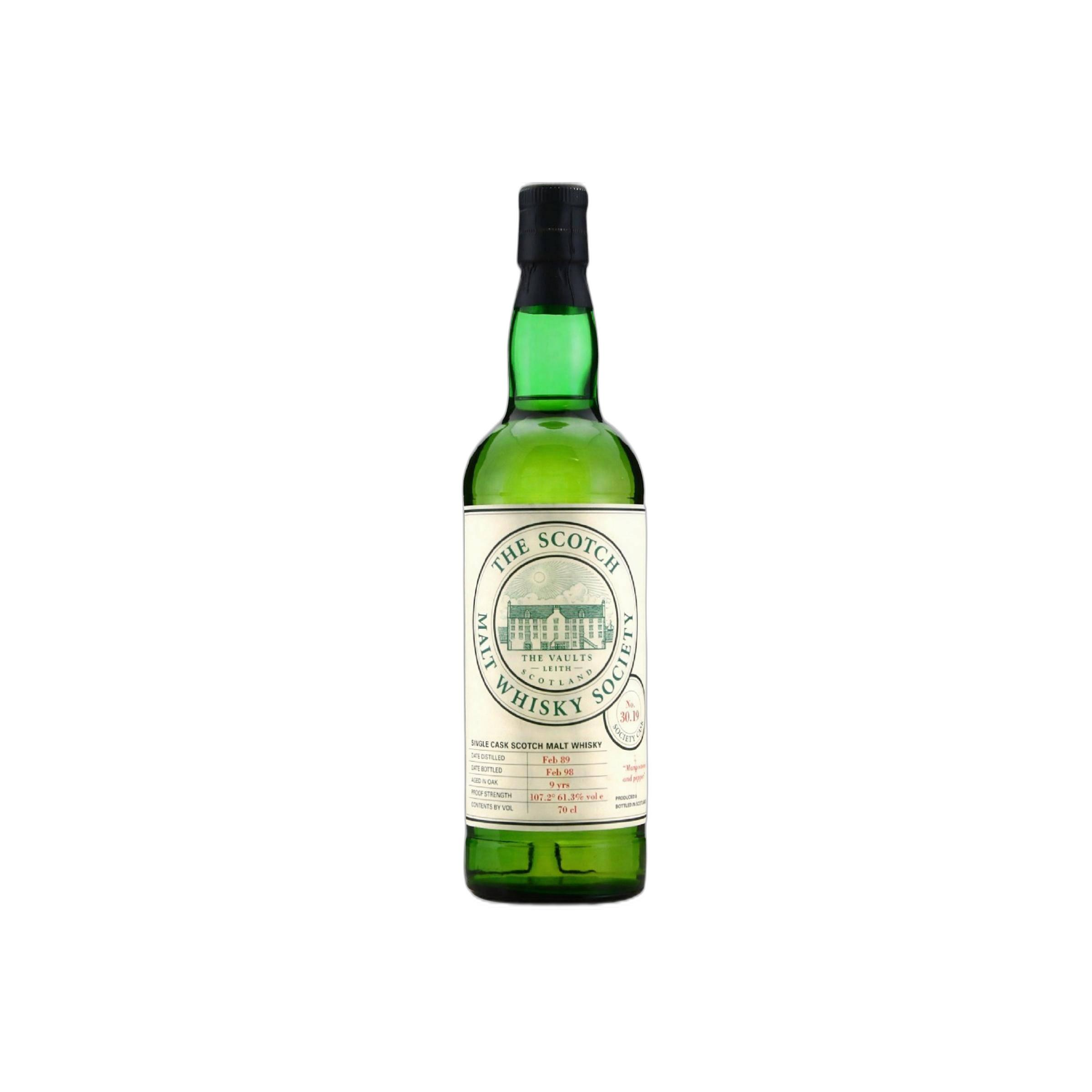 The Scotch Malt Whisky Society 1989 9 Years Single Malt Whisky